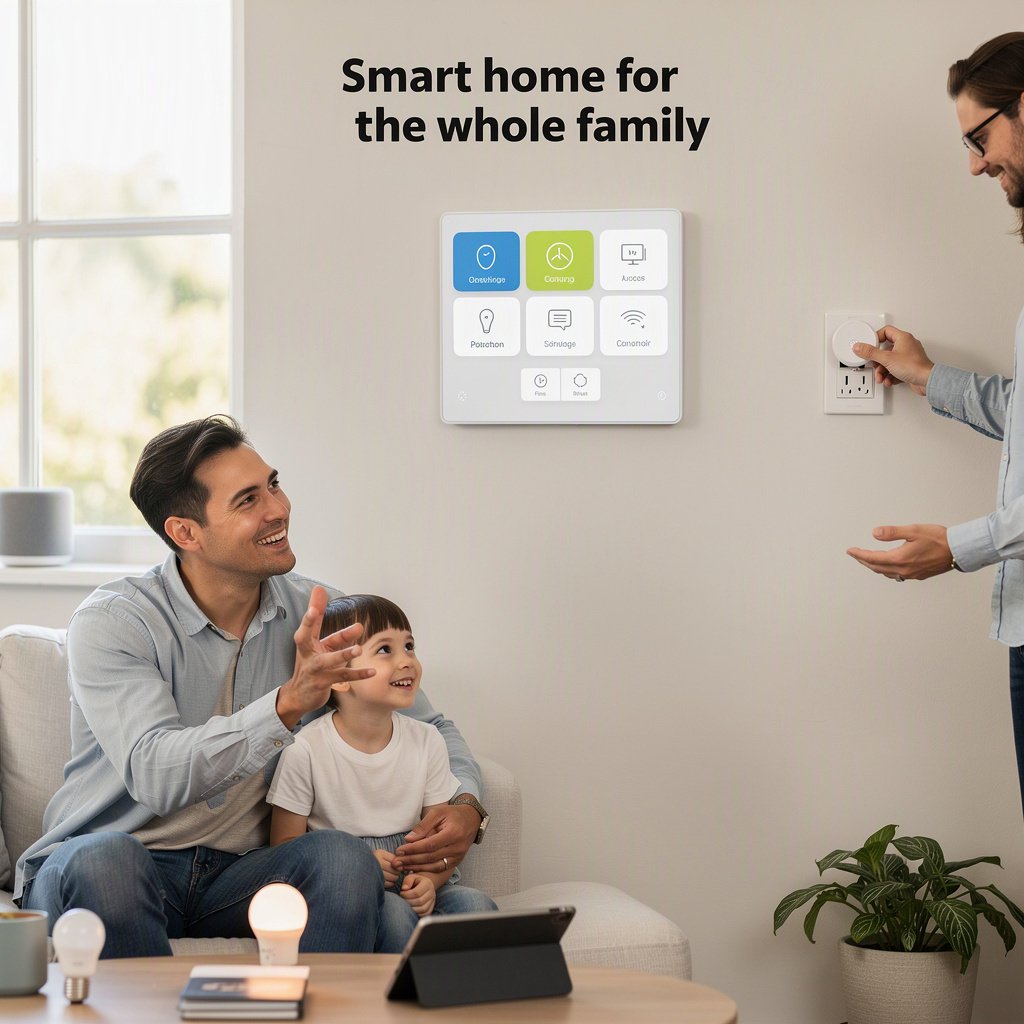 Casa inteligente para toda a família: como simplificar os controles