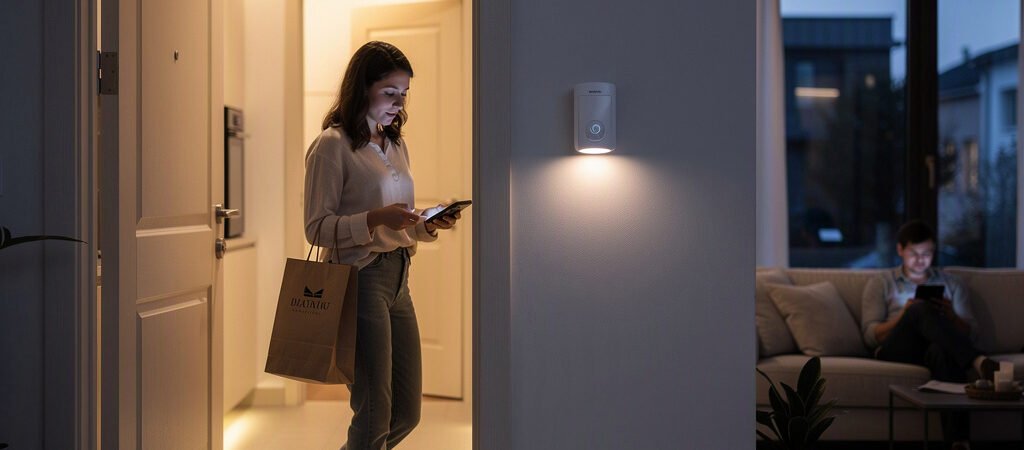 Rotina de chegada em casa: como automatizar a iluminação de boas-vindas