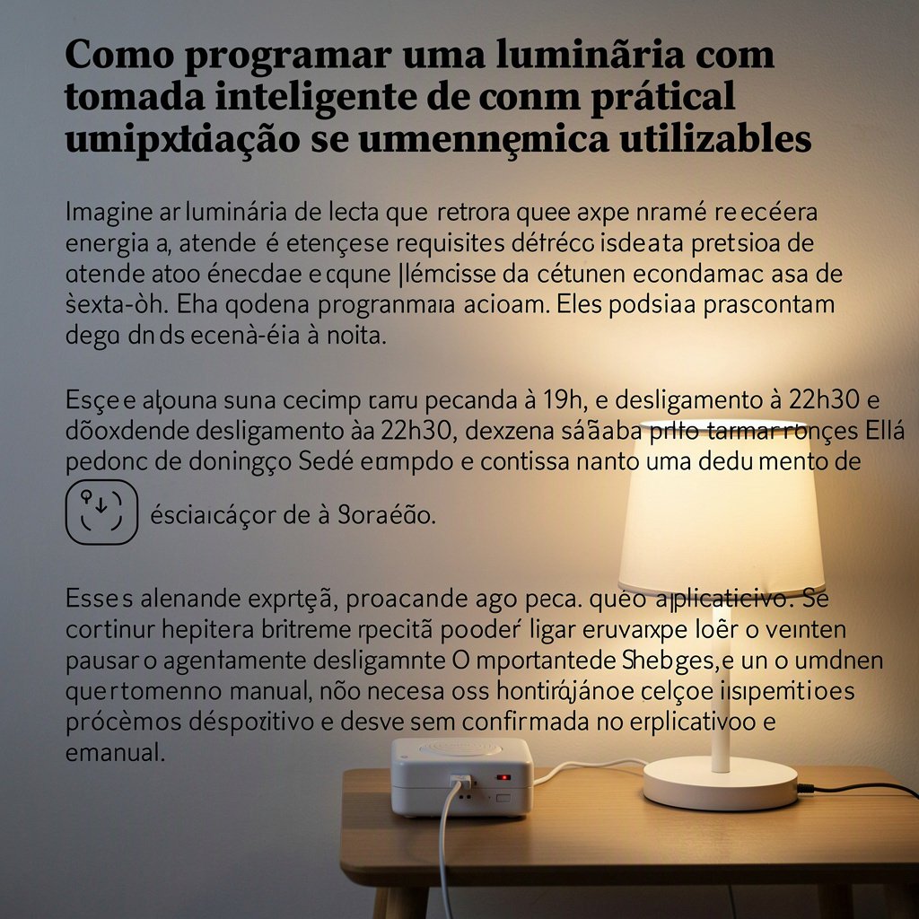 Exemplo hipotético de uma programação utilizável