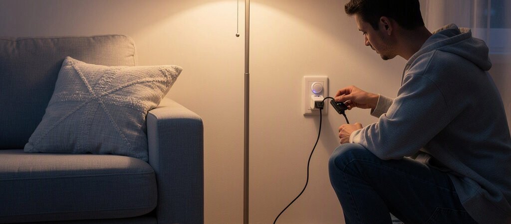 Como programar uma luminária com tomada inteligente de forma prática