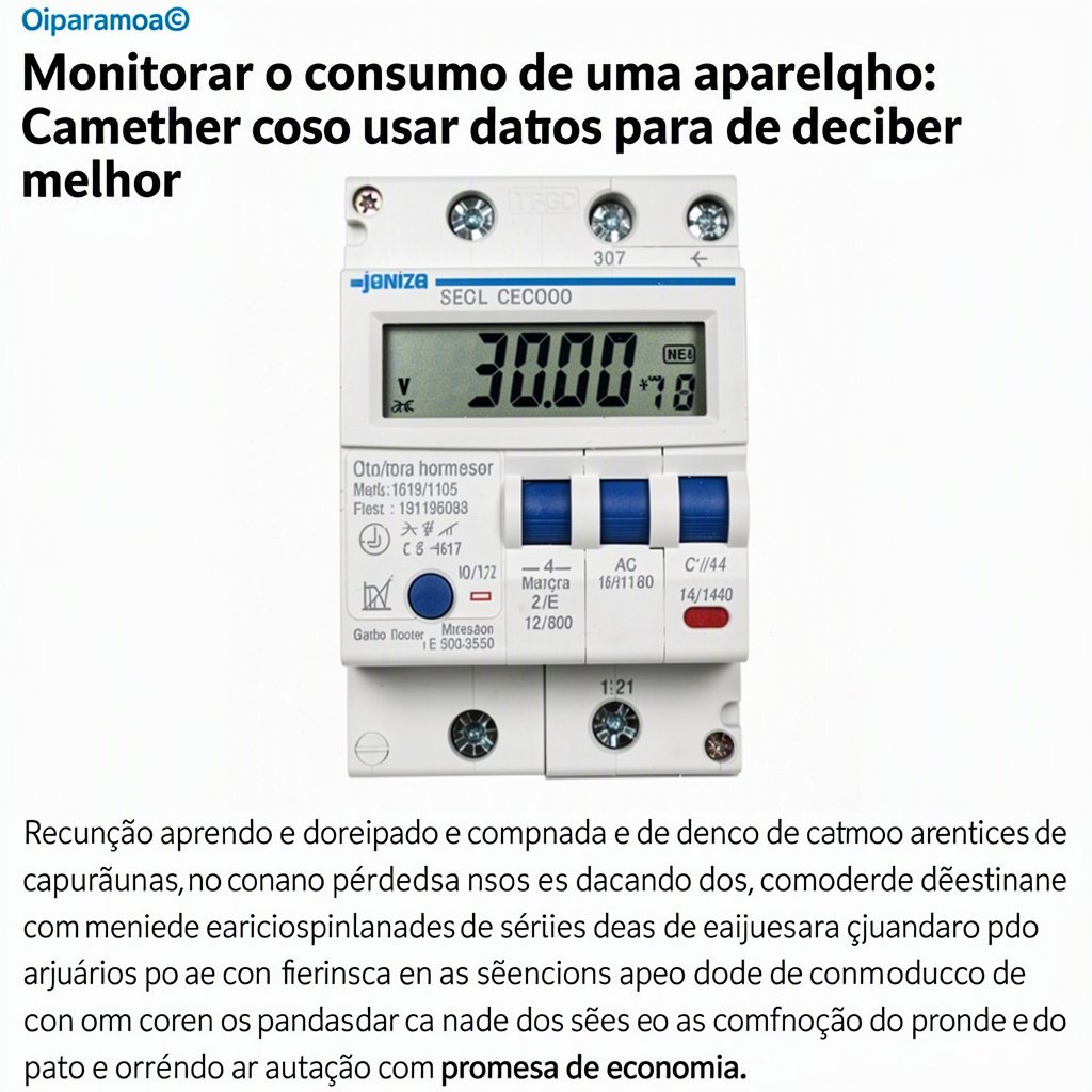 Monitorar o consumo de um aparelho: como usar os dados para decidir melhor