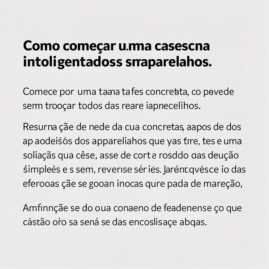 Como começar uma casa inteligente sem trocar todos os aparelhos