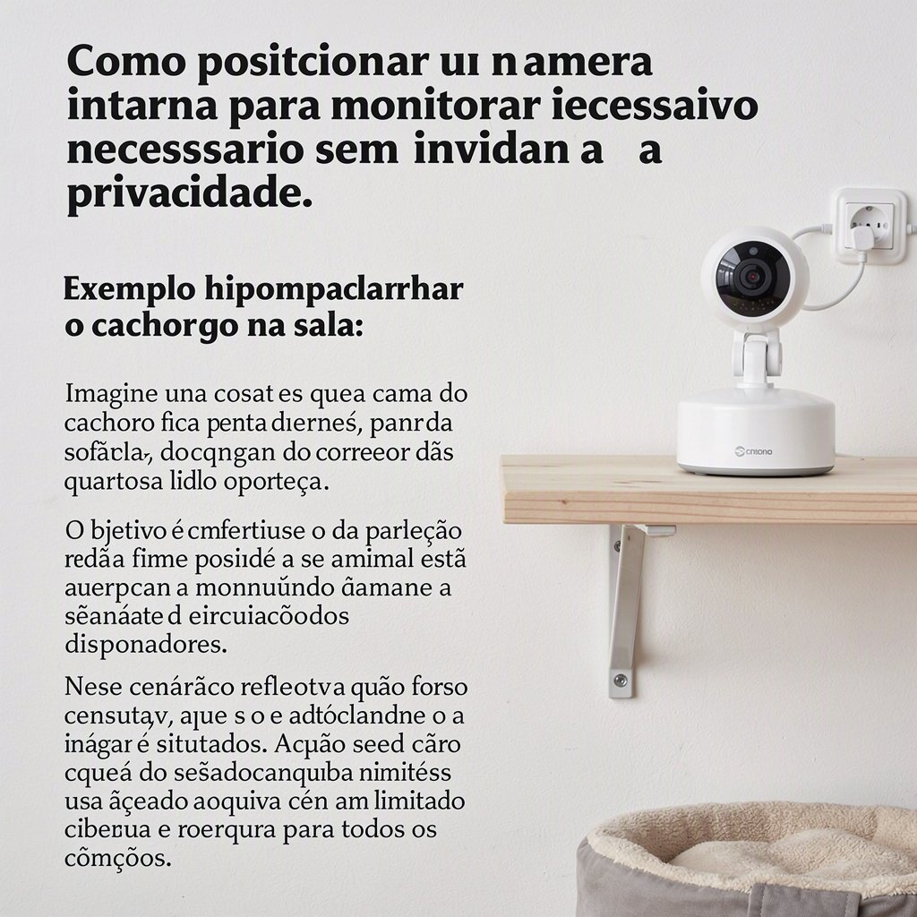 Exemplo hipotético: acompanhar o cachorro na sala